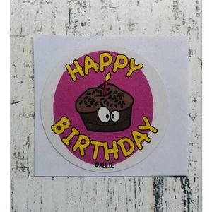 Scratch & sniff happy Allie scented Sticker Matte Single Watermelon